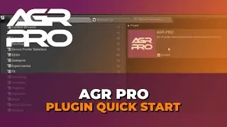 AGR PRO (Free Plugin) Quick Start - UE4 Tutorial