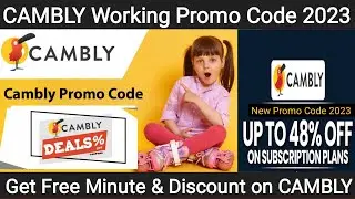 Working Cambly Promo Codes 2023 | Promo Code for Cambly App Get Free Minute and Discount