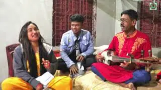 রিয়া ও বিপ্লব ওস্তাদের বাড়িতে বেড়াতে গিয়ে কি গান শোনালো খুশি হয়ে ওস্তাদ ও তাদের গান শোনালো