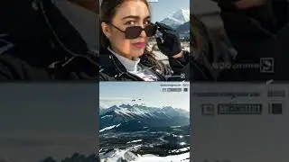 Maria Lucia Rosenberg goes mountain skiing