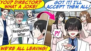 After My Dad Died, I Took Over the Hospital as Director! But the Vice Director…[RomCom Manga Dub]