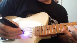 Playing with the Paul Vo Wond string exciter.