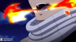 Natsu's Fire Dragon Roar after his training!!(FAIRY TAIL)