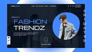 Animated Website with Auto Changing Background Using Html And CSS