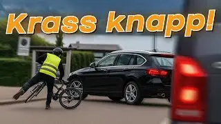 E-Scooter umgenietet, Fahrradfahrer stürzt vor Auto & viele dumme Manöver! | #GERMAN #DASHCAM | #303