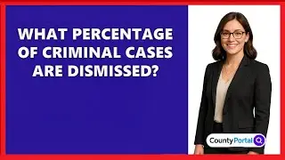 What Percentage Of Criminal Cases Are Dismissed?