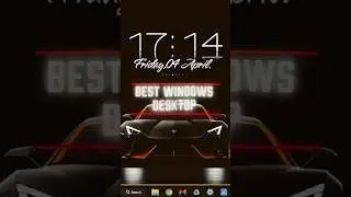 Best Desktop customization. Best car desktop #windows #shorts #desktop #tutorial @Tremendous95