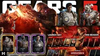 GEARS 5 Operation 8 Drop 1 Reveal New Characters, New Map, Prototype Weapons & New Heroic Characters