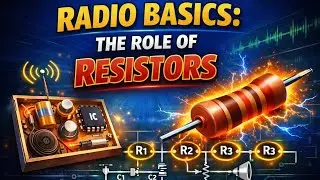 रेडियो चलता कैसे है? रेज़िस्टर बताते हैं राज़ | Part 1 - Radio Basics - Resistors |