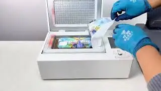 High Temperature Resistant Phone Case Printing Machine With Vacuum Adsorption