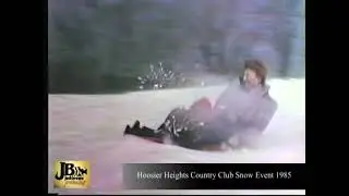 Hoosier Heights Country Club Snow Event 1985