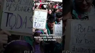 Argentina: Thousands Protest Murder of 3 Women That Was Broadcast Live | N18G