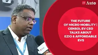 The future of micro-mobility | Gensol EV CEO talks about Ezio & affordable EVs