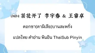 เพลง 茶花开了 李宇春 & 王睿卓 ดอกชา(คามิเลีย)บานสะพรั่ง แปลไทย คำอ่าน พินอิน Pinyin