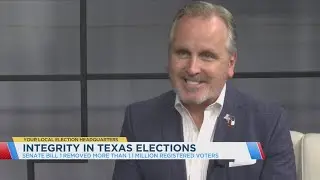 State Sen. Bryan Hughes discusses Senate Bill 1, more than 1.1 million voters taken off roles