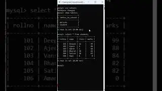 Delete record from a table |from database||Using Mysql. ❤👍👍❤