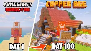 100 Days Copper Only Minecraft Challenge