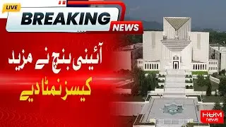 Pakistan&rsquo;s Supreme Court Bench Defines Role in Constitutional Cases | Breaking News | Hum News