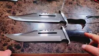 United Cutlery Hibben 3 and Master cutlery Rambo 3 knives