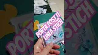 Porta Post It Linea STICH!! #diy #empreendedorismo #manualidades #diy #silhouette #diycraft