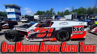 On Board with Rick Elkins Jr Open Modified at Midvale Speedway