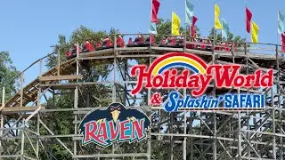 The Raven Wooden Coaster at Holiday World - Santa Claus, Indiana
