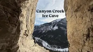 First hike in Kananaskis, Alberta: Canyon Creek Ice Cave #albertahikes 