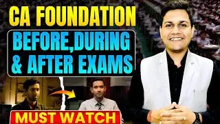 🤔Before, During & After Exams Strategy | Sikh ke Jao | CA Foundation | CA Nikesh Agrawal 📌