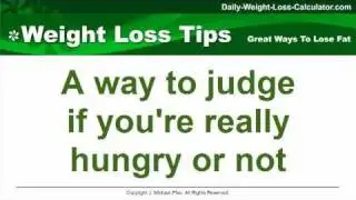 How to Spot FAKE Hunger that's Keeping You Fat  [Weight Loss Tips - Dieting Tips]