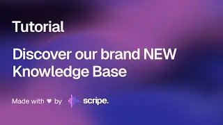 Discover our NEW Knowledge Base 🧠