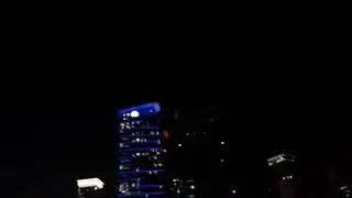 Building lights of doha, qatar