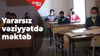 Şagirdlərlə bələdiyyə sədri eyni binada - Baku TV