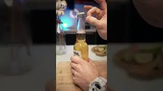 Коктейль за 5 минут - Corona Sunrise. Рецепт коктейля на основе пива #shorts #рецепт #coctail #drink