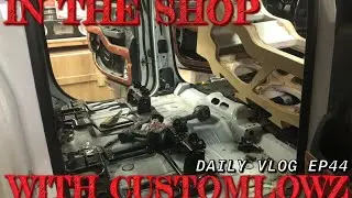 IN THE SHOP WITH CUSTOMLOWZ Daily Car Audio Vlog Ep44