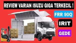 review  varian isuzu giga terkecil  FRR 90 Q euro4 VIN 2023  gede muatannya irit solar nya.