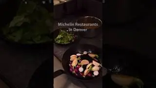 Experience one of Denver&rsquo;s Michelin Guide-recognized restaurants! 🤤 🍴#denver #travel #restaurants