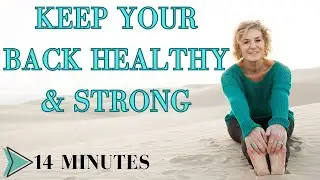 How to Keep YOUR Back Healthy & Strong | YOGA FOR BACK PAIN RELIEF BEGINNER | Vicki @Yoga4man