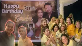 CARLA’S 20TH BIRTHDAY! SUPER KILIG AT MARAMING BLESSING