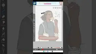 Artist problems #digitalart #ibispaintx #digitalartist #viral #shorts #art
