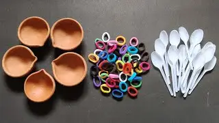5 Easy Unique Diwali Diya Decoration Ideas | Diwali Decoration Ideas | Diwali Special | Home Decor