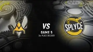VIT vs. SPY - Third Place Match Game 5 | EU LCS Spring Finals | Team Vitality vs. Splyce (2018)