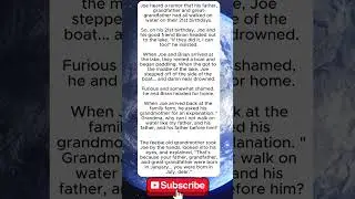 Walking on Water #birthday #funny #tradition #comedy #jokes #humor #lake #grandma #ice #smart