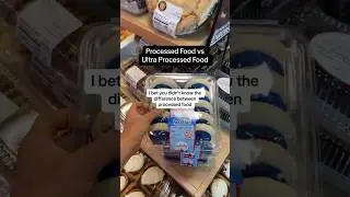 Did you know the difference between processed food and ultra processed food? #shorts #gutzyorganic