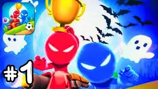 Stickman Party - Part 1 Random Funny Mini Games | Gameplay Walkthrough | [iOS , Android]