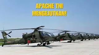 TNI AD Pamerkan Alutsista Canggih: Helikopter Serbu AH-64E Apache Guardian