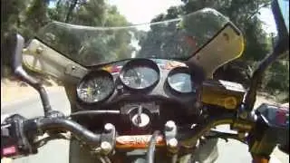 Yamaha RZ350 Wicked Motorsports RZ385 Hitting the Canyon with Killer 2-stroke sound!