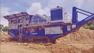 Mild Steel Puzzolana PTC 1200 Mobile Cone PTC