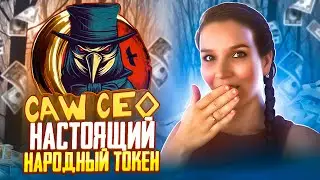 CawCEO - Мем токен сообщества, вдохновленный мудростью птицы Ворон // ОБЗОР ПРОЕКТА