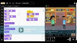 طريق انشاء قصه مصوره علي تطبيق  Scratch 3