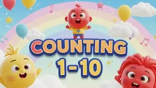 Counting 1 to 10 with Fun Sounds | Numbers Song for Kids | Learning Numbers